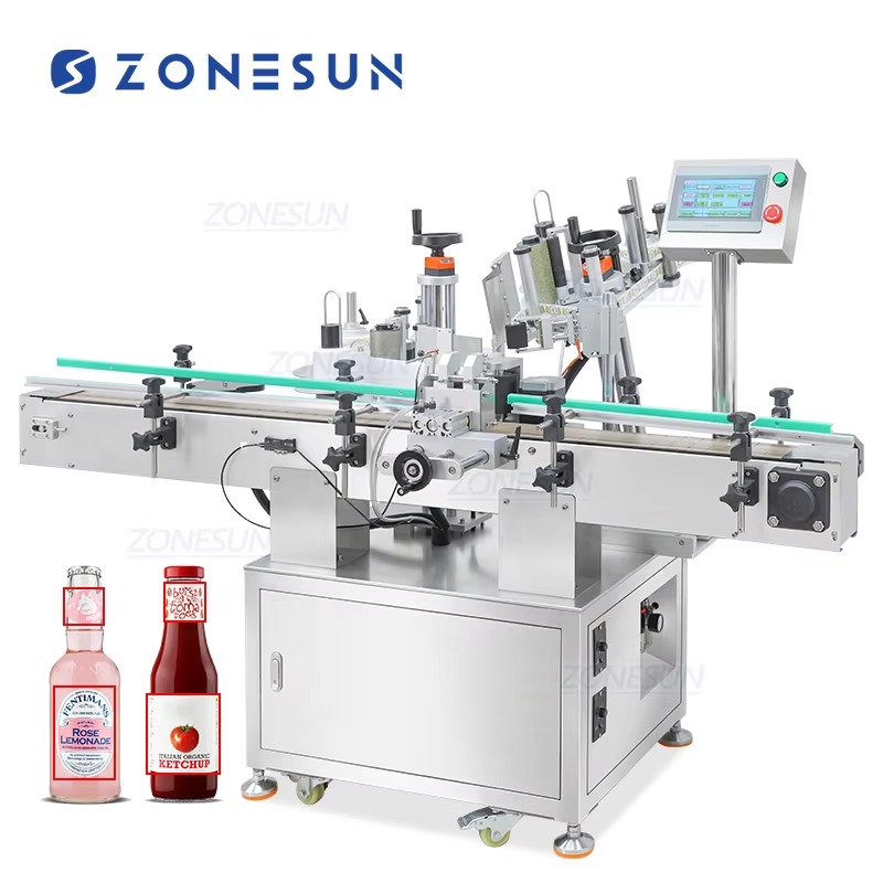 Wine Beer Combination - Etichettatrice Automatica ZS-TB822R per Collo e
