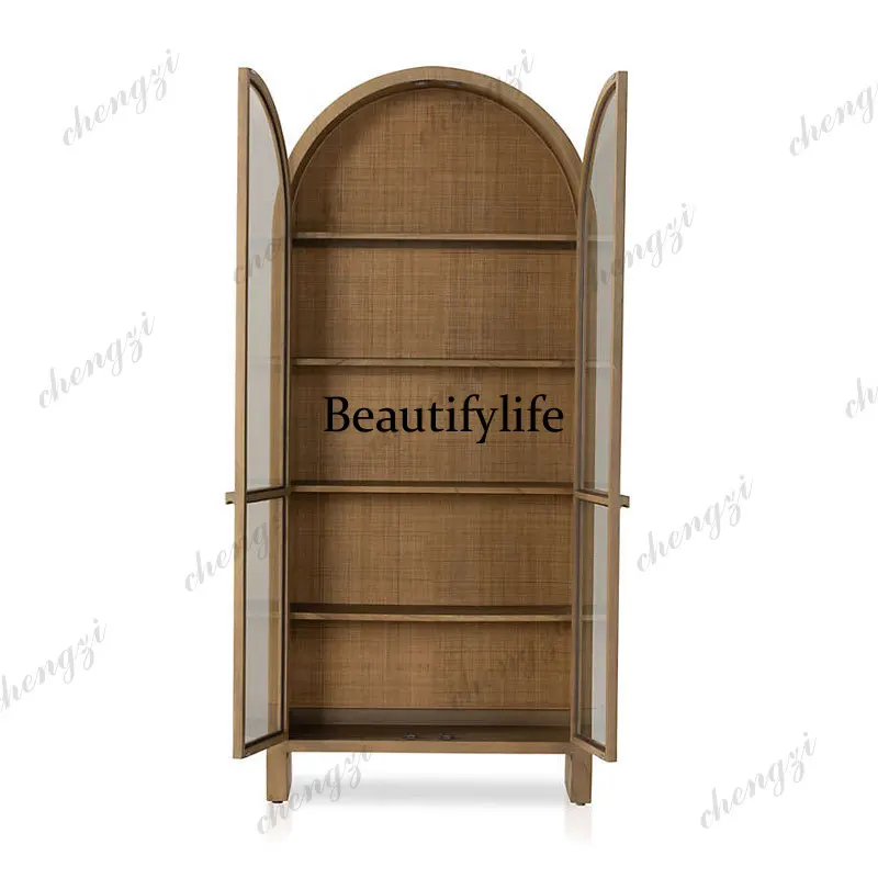 Wine & Beer Packages - A4567 Libreria ad arco in rattan