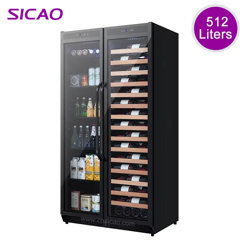 Wine Beer Mix - Frigorifero per Bevande Integrato a Doppia