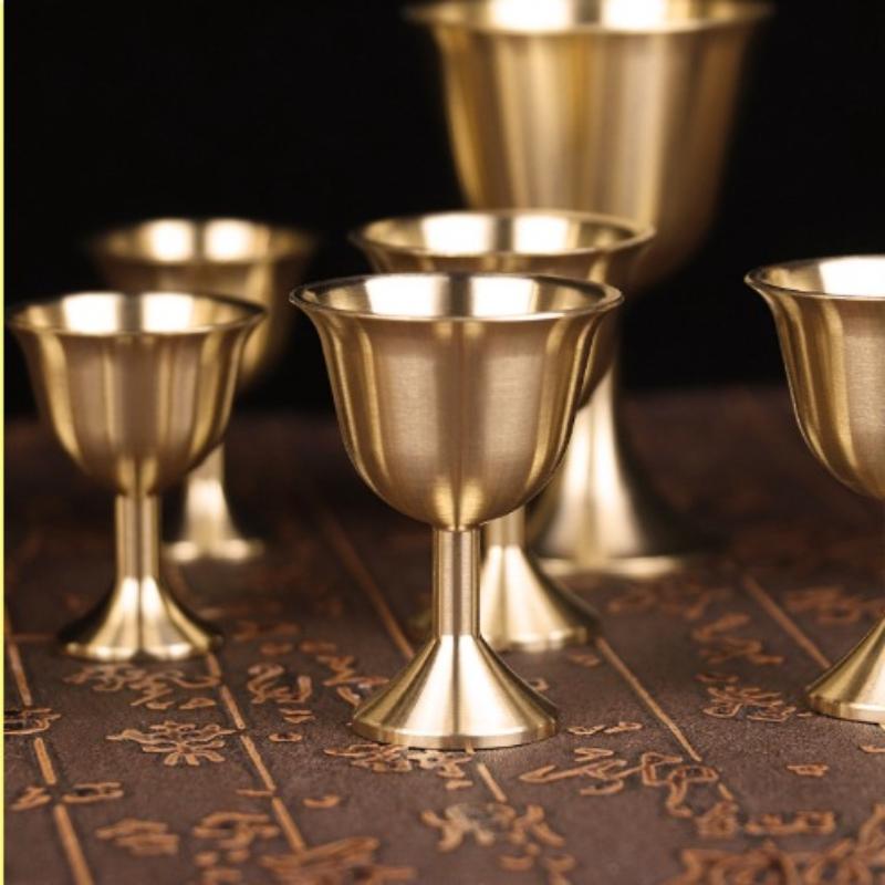 【Tazza vintage in ottone S/M/L - Wine In Beer Glass recensione e prezzo