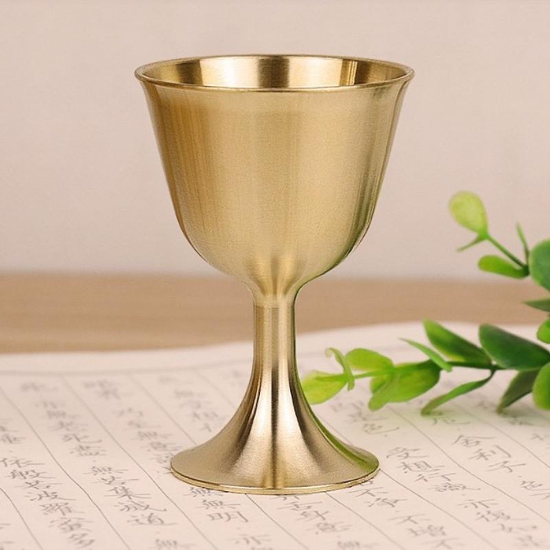 【Tazza vintage in ottone S/M/L - Wine In Beer Glass recensione e prezzo