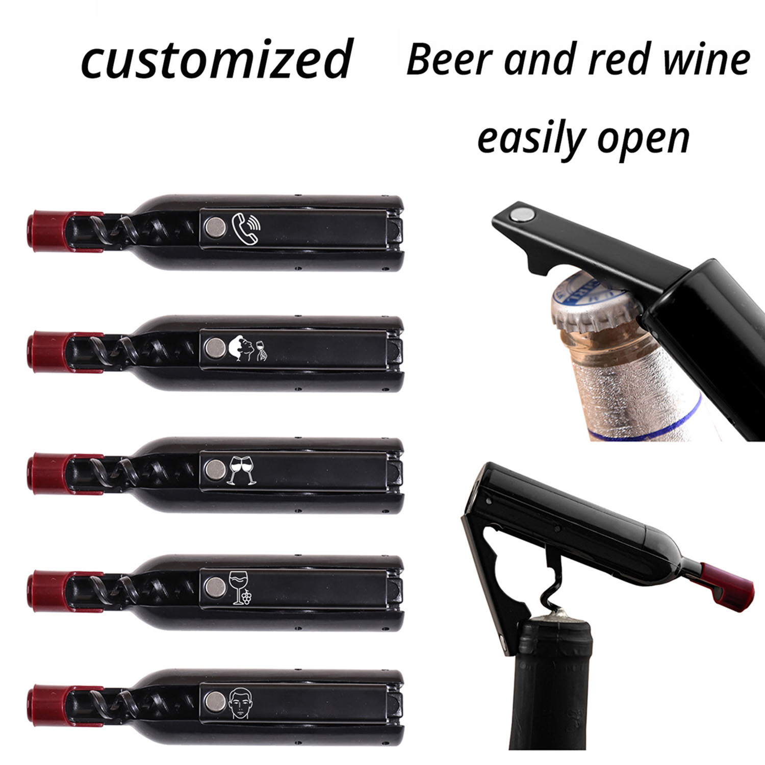 Apribottiglie a Forma di Botti - Wine Beer Name recensione e prezzo