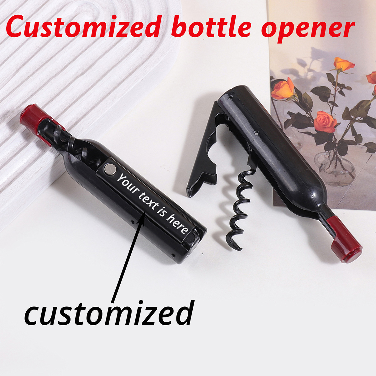 Apribottiglie Personalizzato c - Wine Beer Name recensione e prezzo