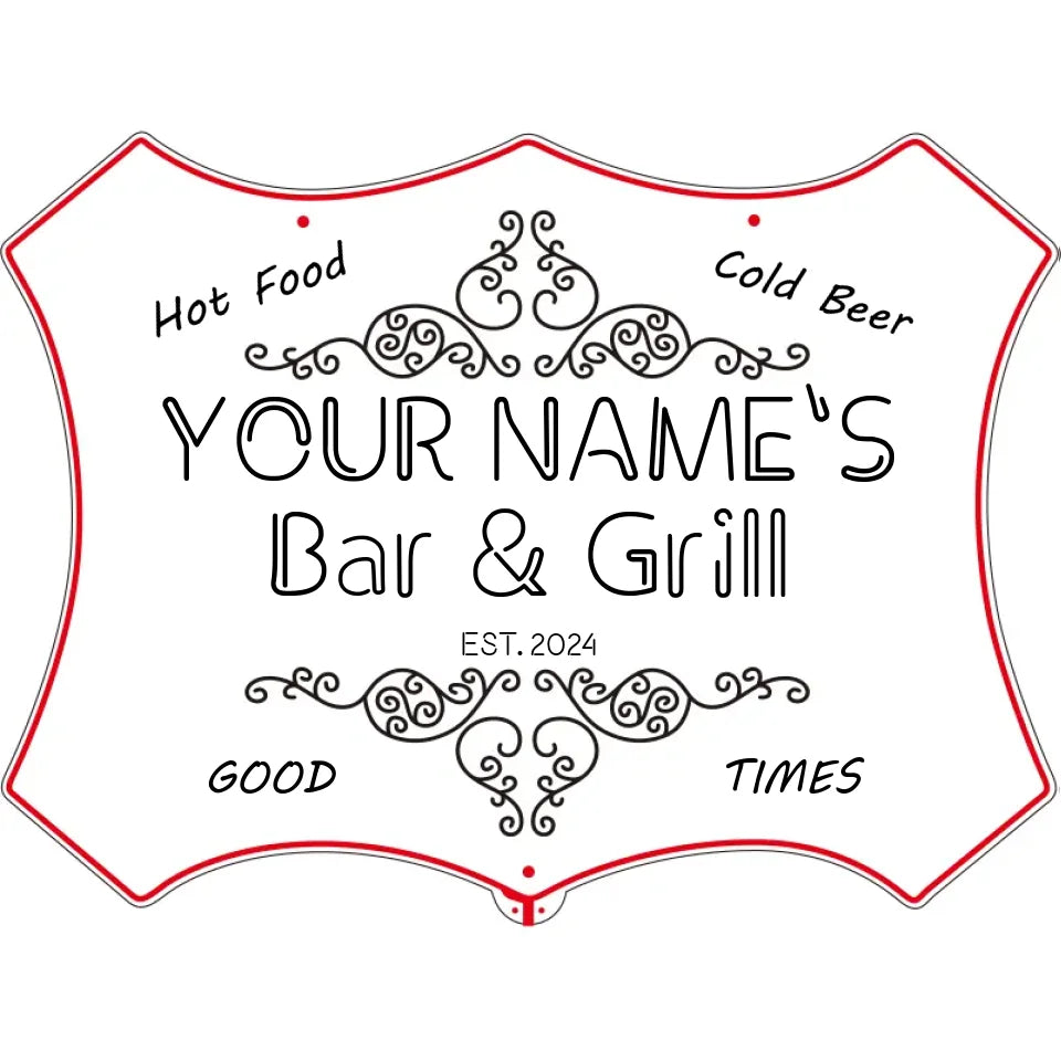 Personalizzato il tuo nome Bar - Wine Beer Name recensione e prezzo
