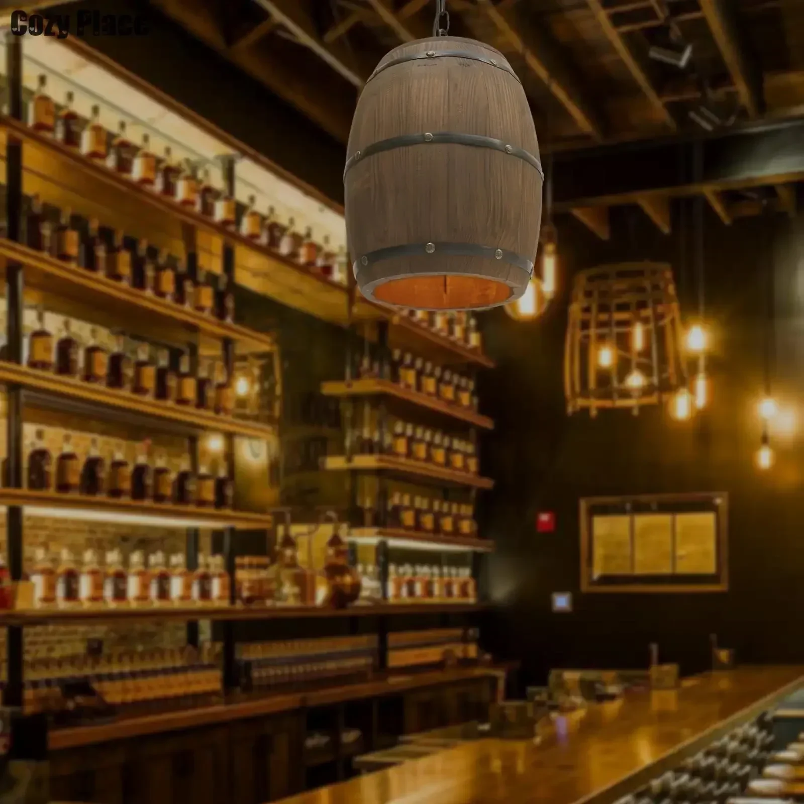 Lampada Rustica Vintage, Lampa - Wine & Beer Packages recensione e prezzo